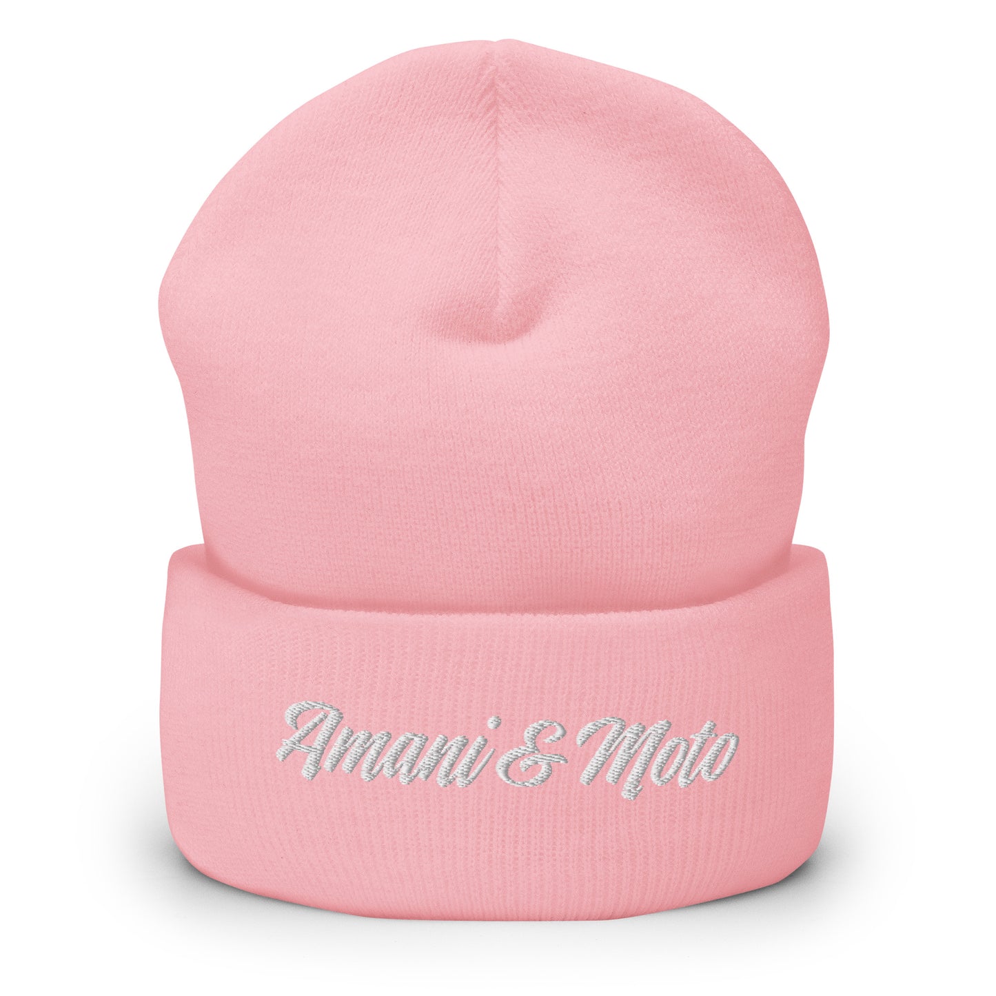 Amani-XO Cuffed Beanie the Message