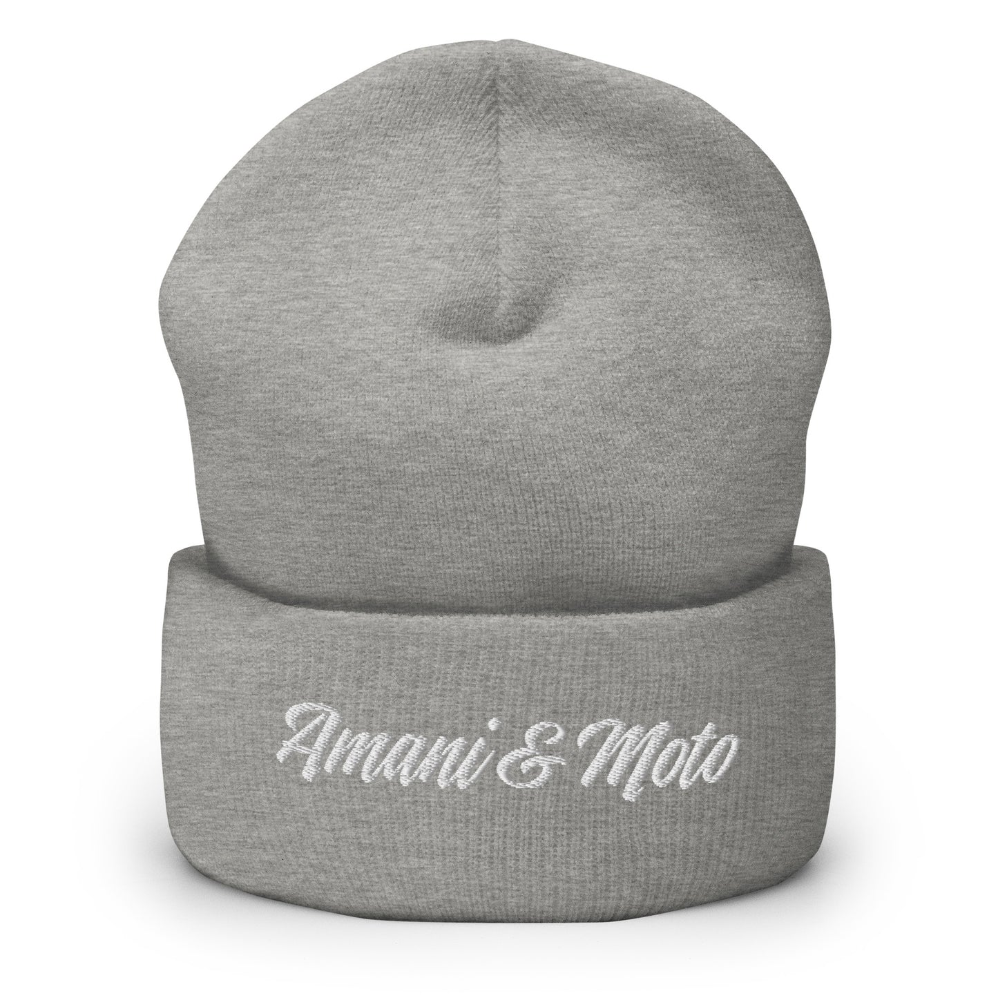 Amani-XO Cuffed Beanie the Message