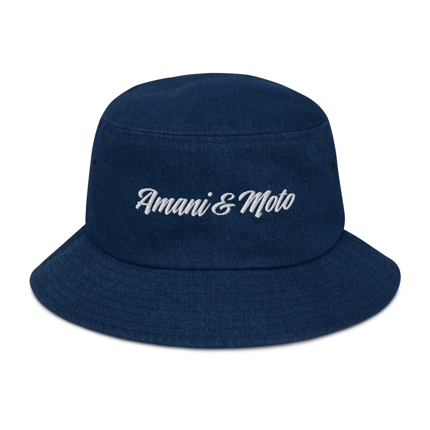 Amani-XO Denim Bucket Hat