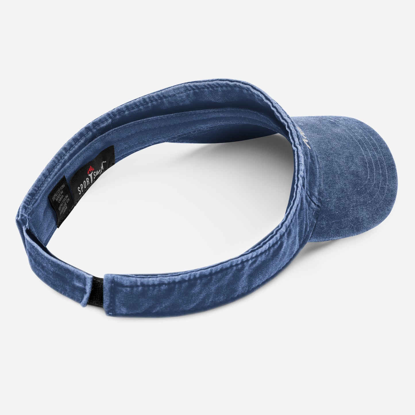 Amani-XO Denim Visor