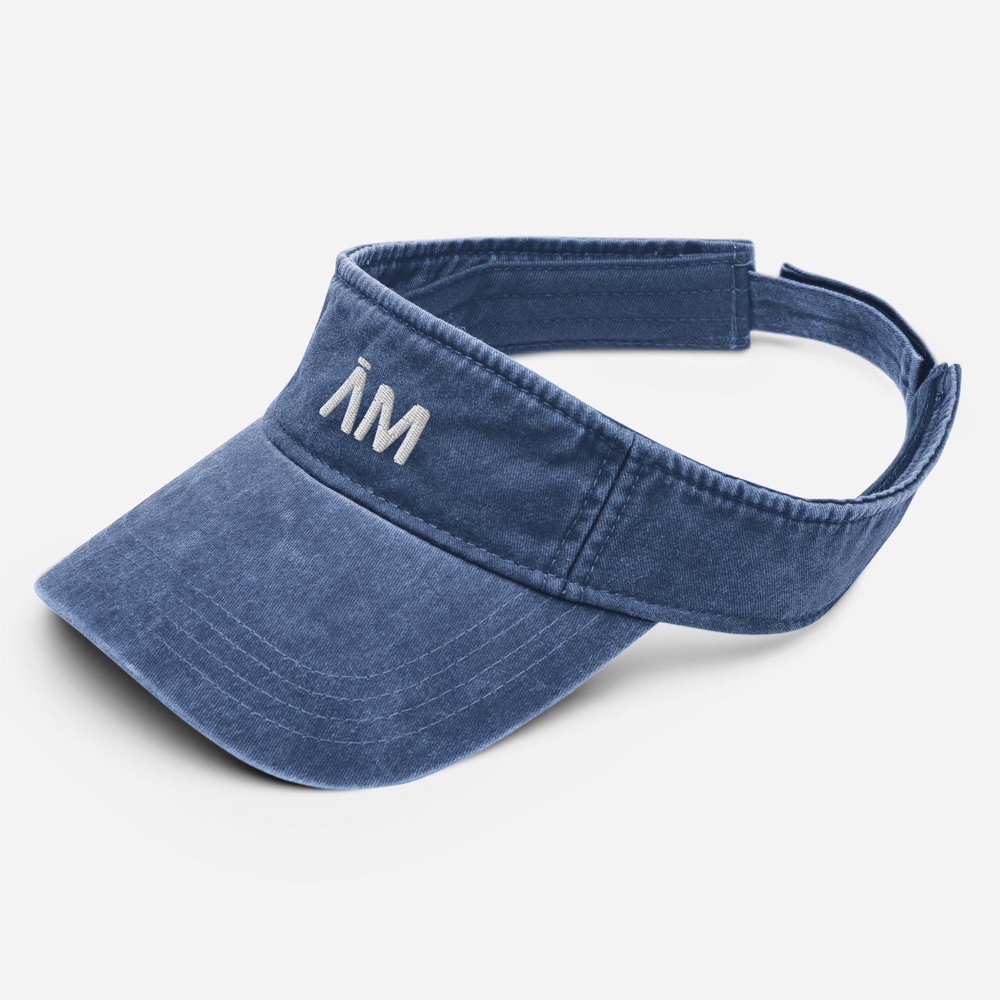 Amani-XO Denim Visor
