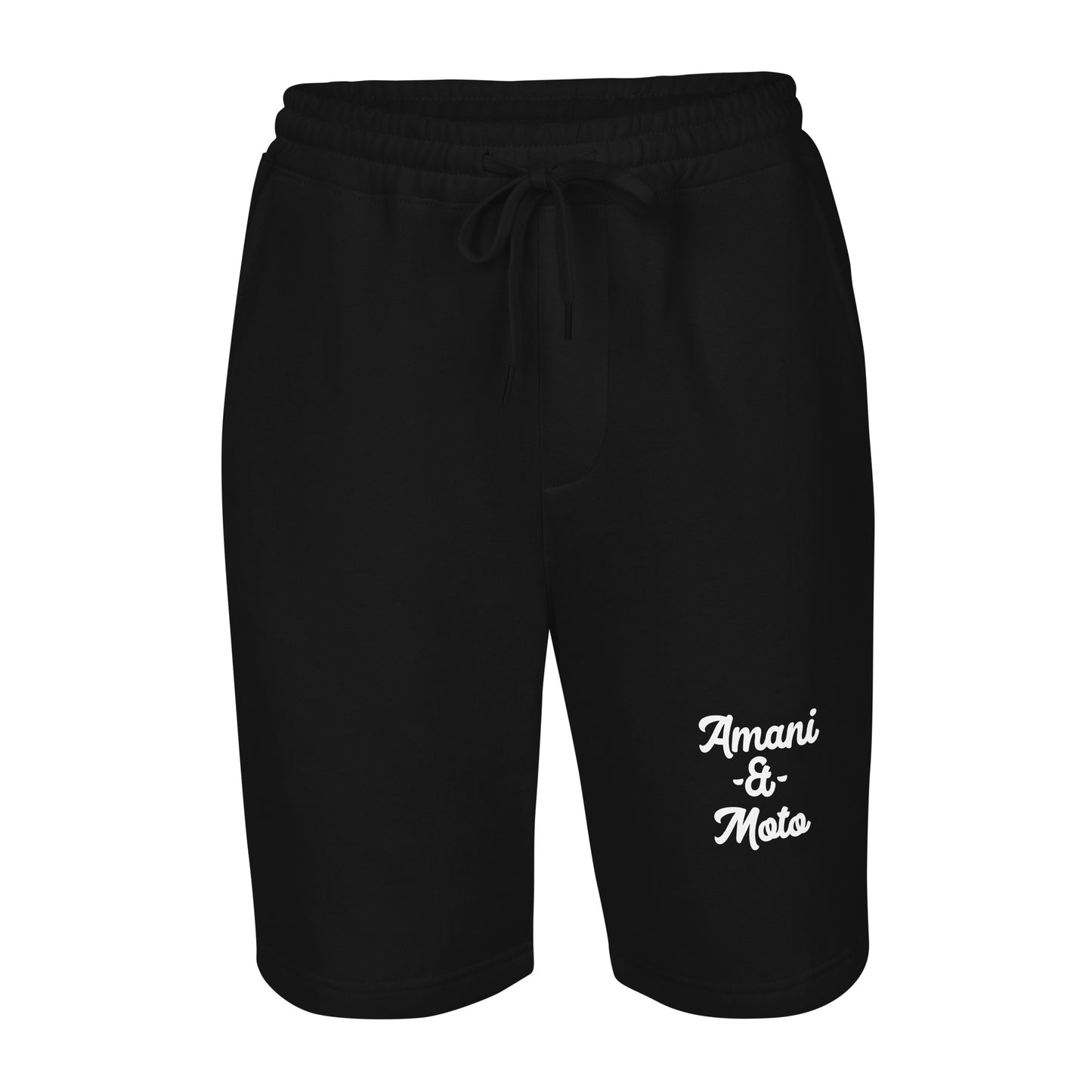 Amani-G Fleece Shorts "The Message"