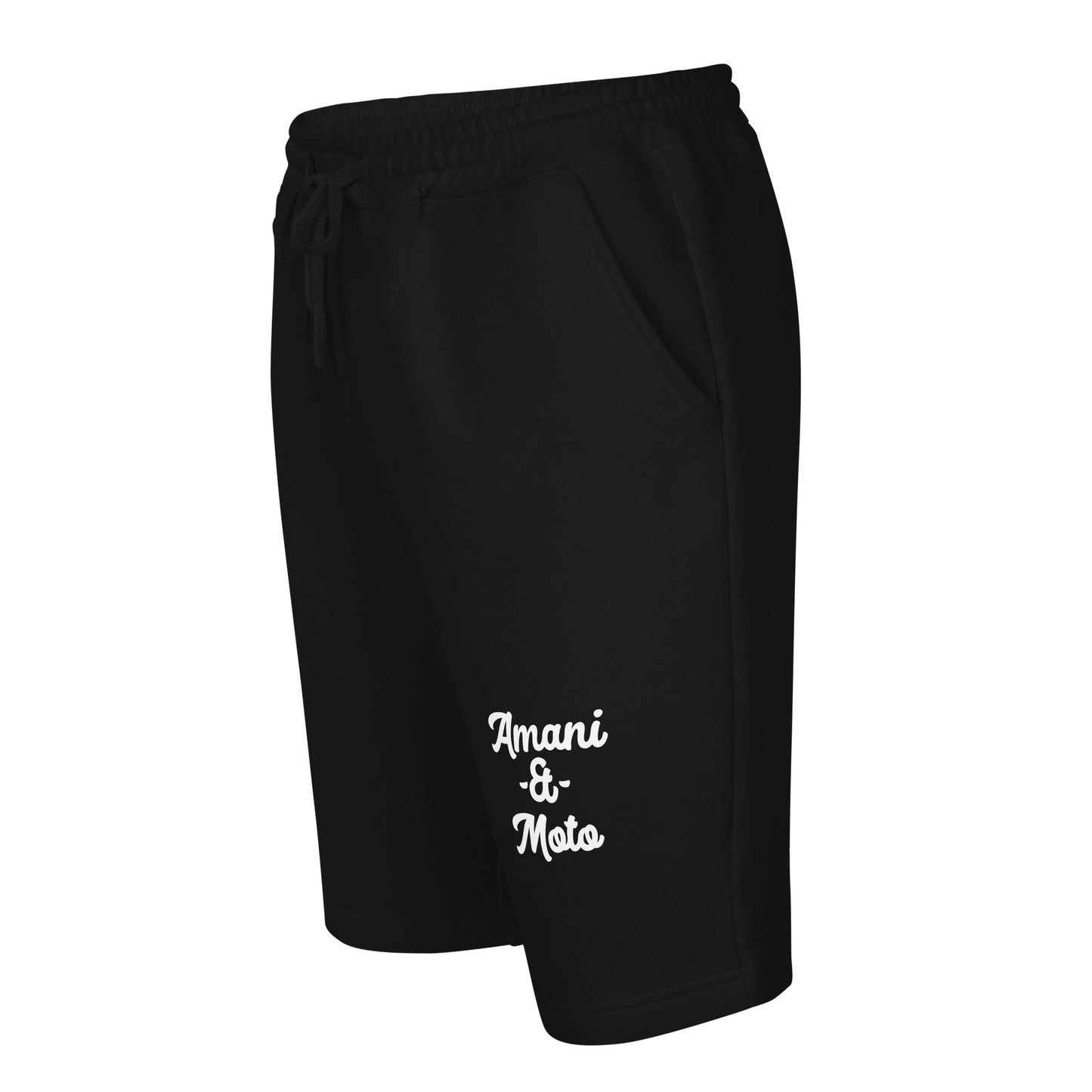 Amani-G Fleece Shorts "The Message"