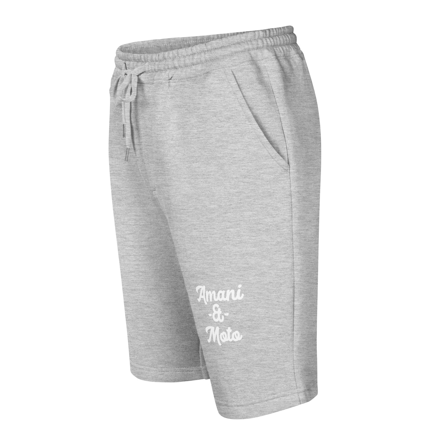 Amani-G Fleece Shorts "The Message"