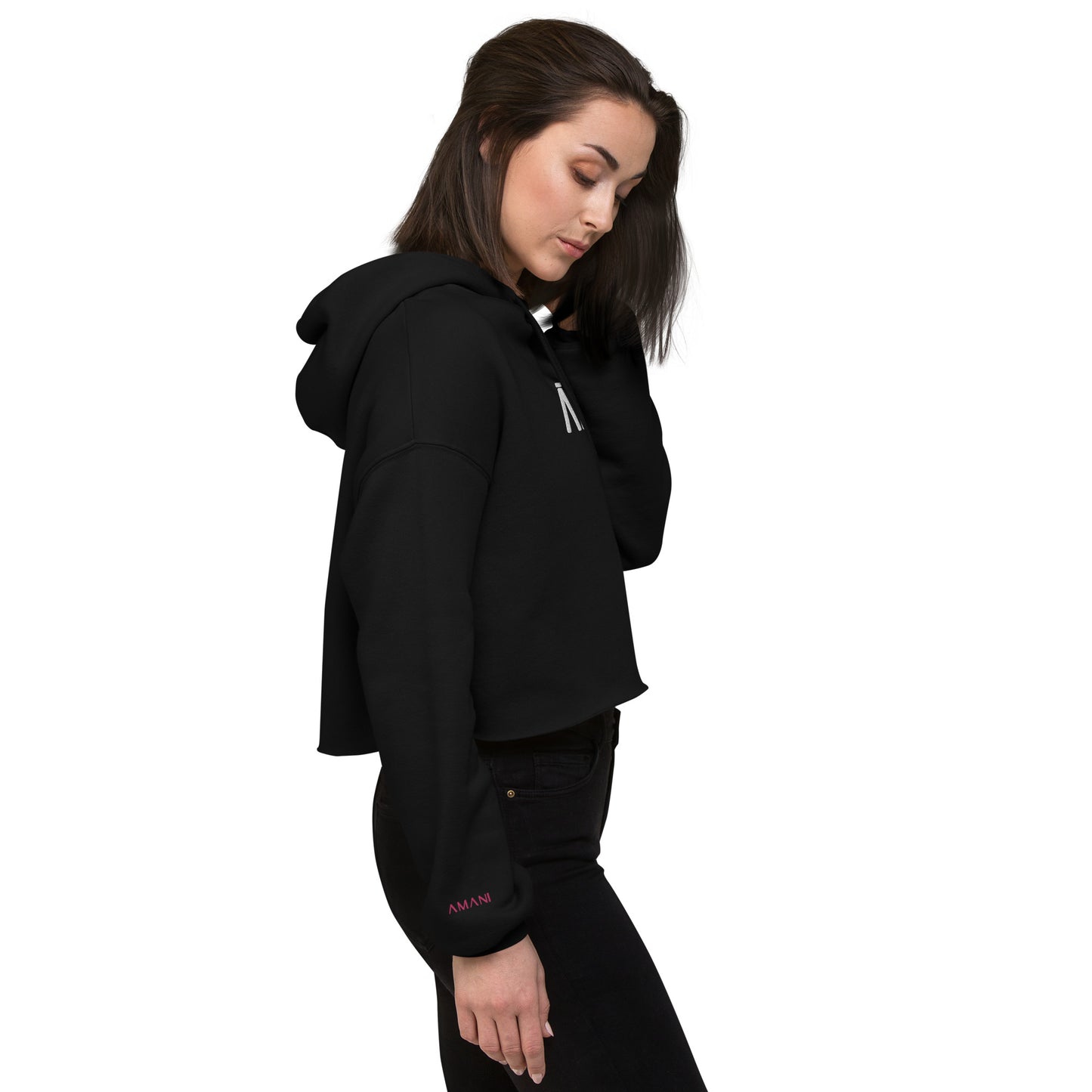 Amani-XO Crop Hoodie II