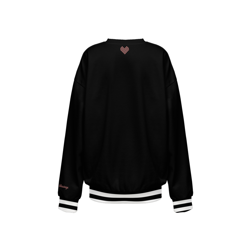 Amani-XO Women’s Relaxed Fit Crewneck Sweatshirt