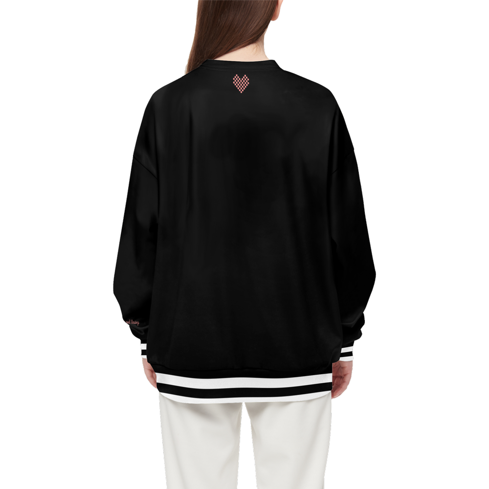Amani-XO Women’s Relaxed Fit Crewneck Sweatshirt
