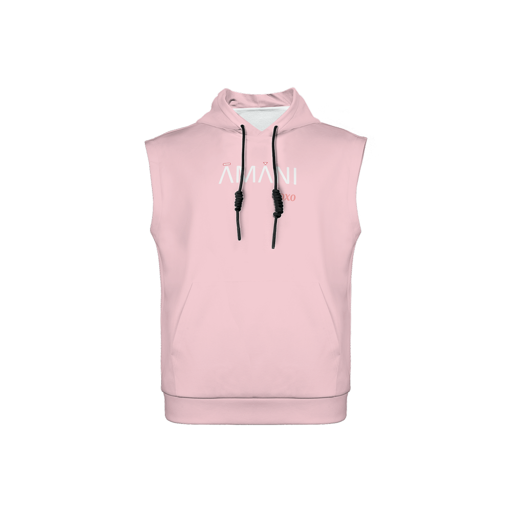 Sudadera con capucha sin mangas Amani-XO