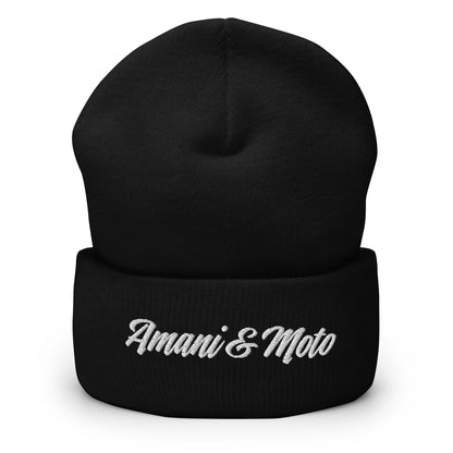 Amani-G Cuffed Beanie the Message