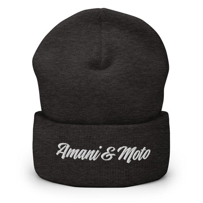 Amani-G Cuffed Beanie the Message