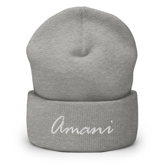 Amani-XO Cuffed Beanie Love Yours