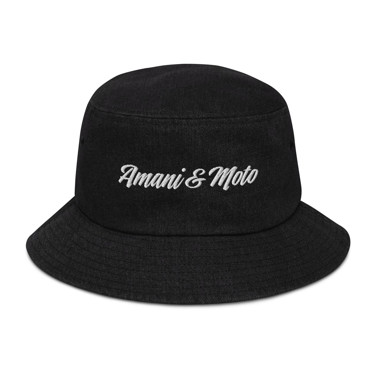 Amani-XO Denim Bucket Hat