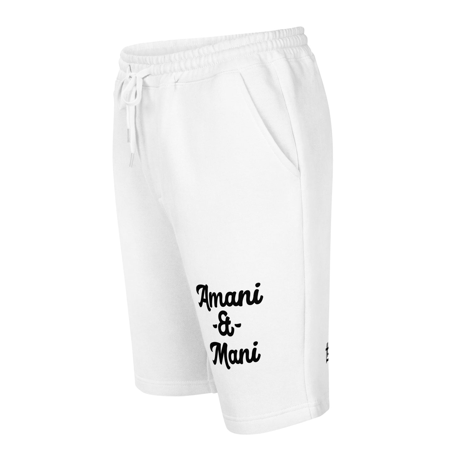 Amani-G Fleece Shorts "The Message"