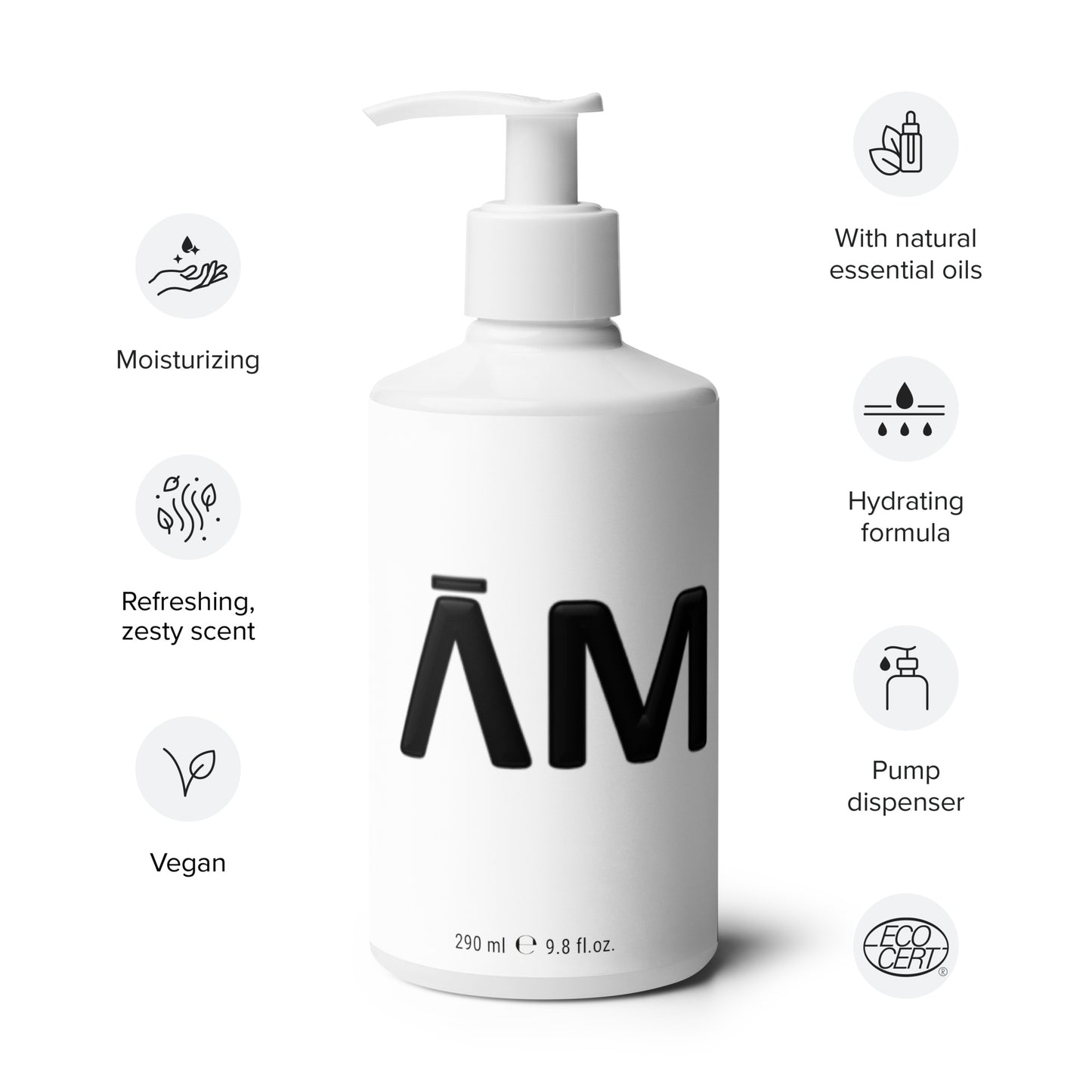 Amani-E Hand and Body Lotion Bottle