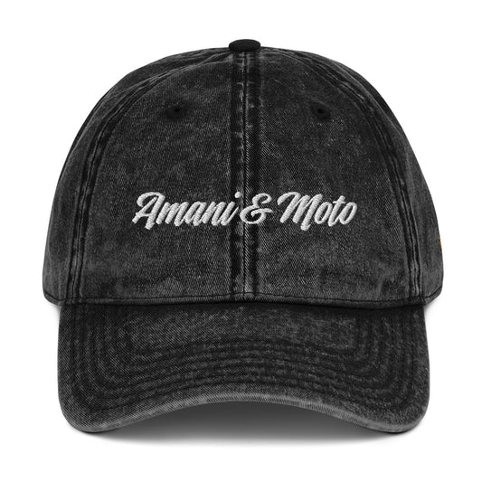 Vintage Cotton Twill Cap