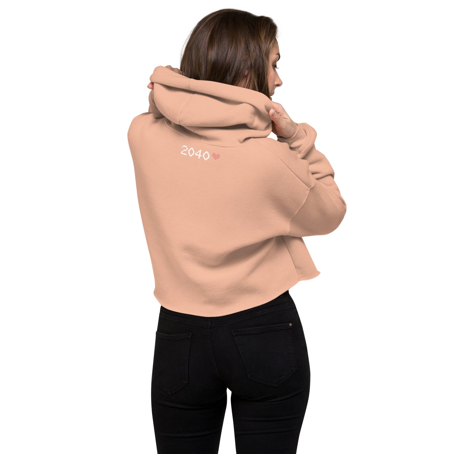 Amani-XO Crop Hoodie